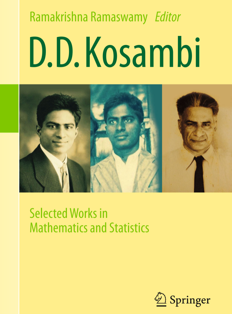 'D.D. Kosambi: Selected Works in Mathematics and Statistics', ed. Ramakrishna Ramaswamy